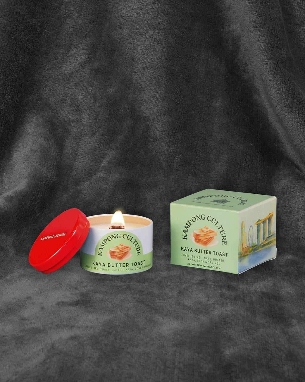 Kaya Butter Toast - Candle Tin
