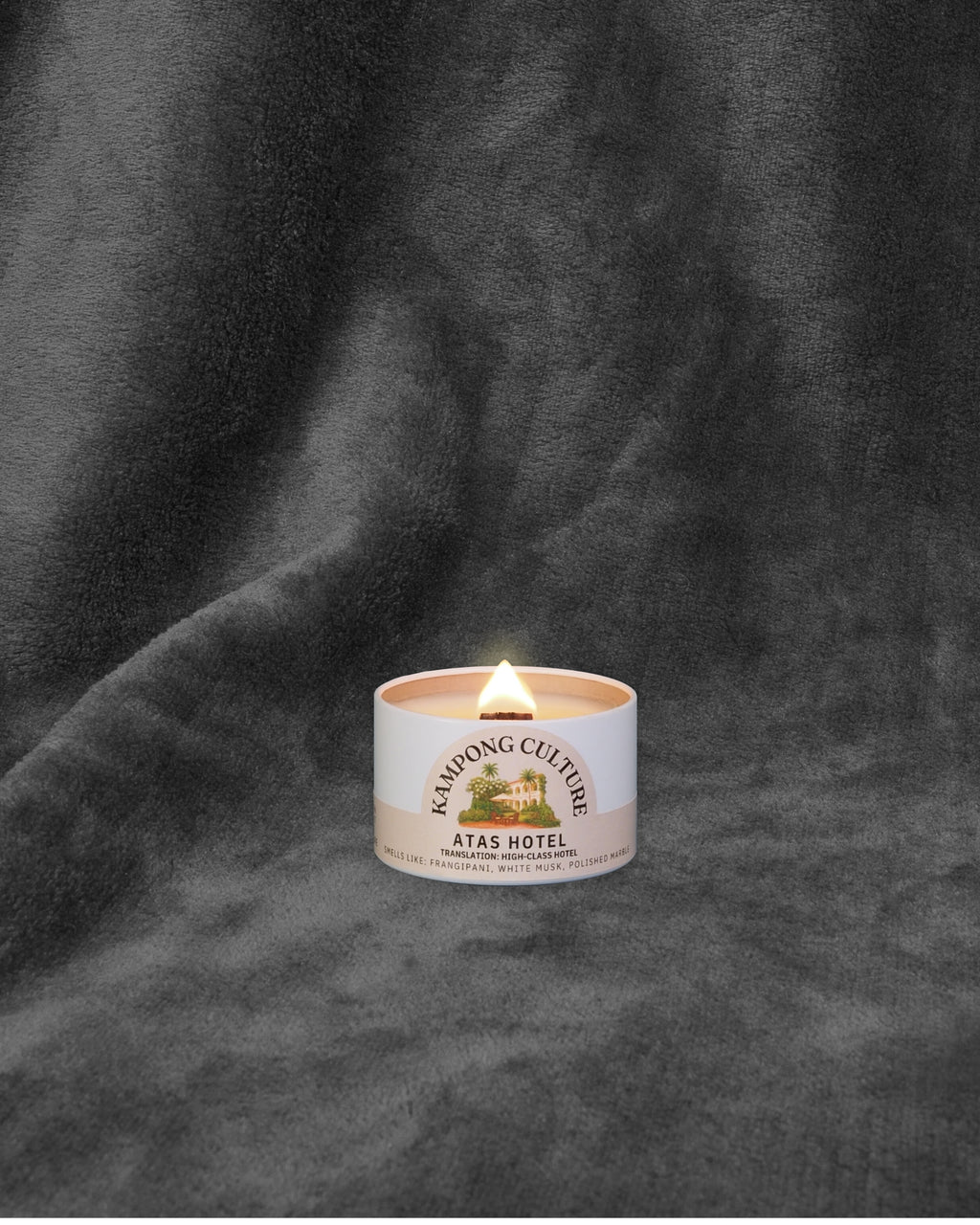 Atas Hotel - Candle Tin
