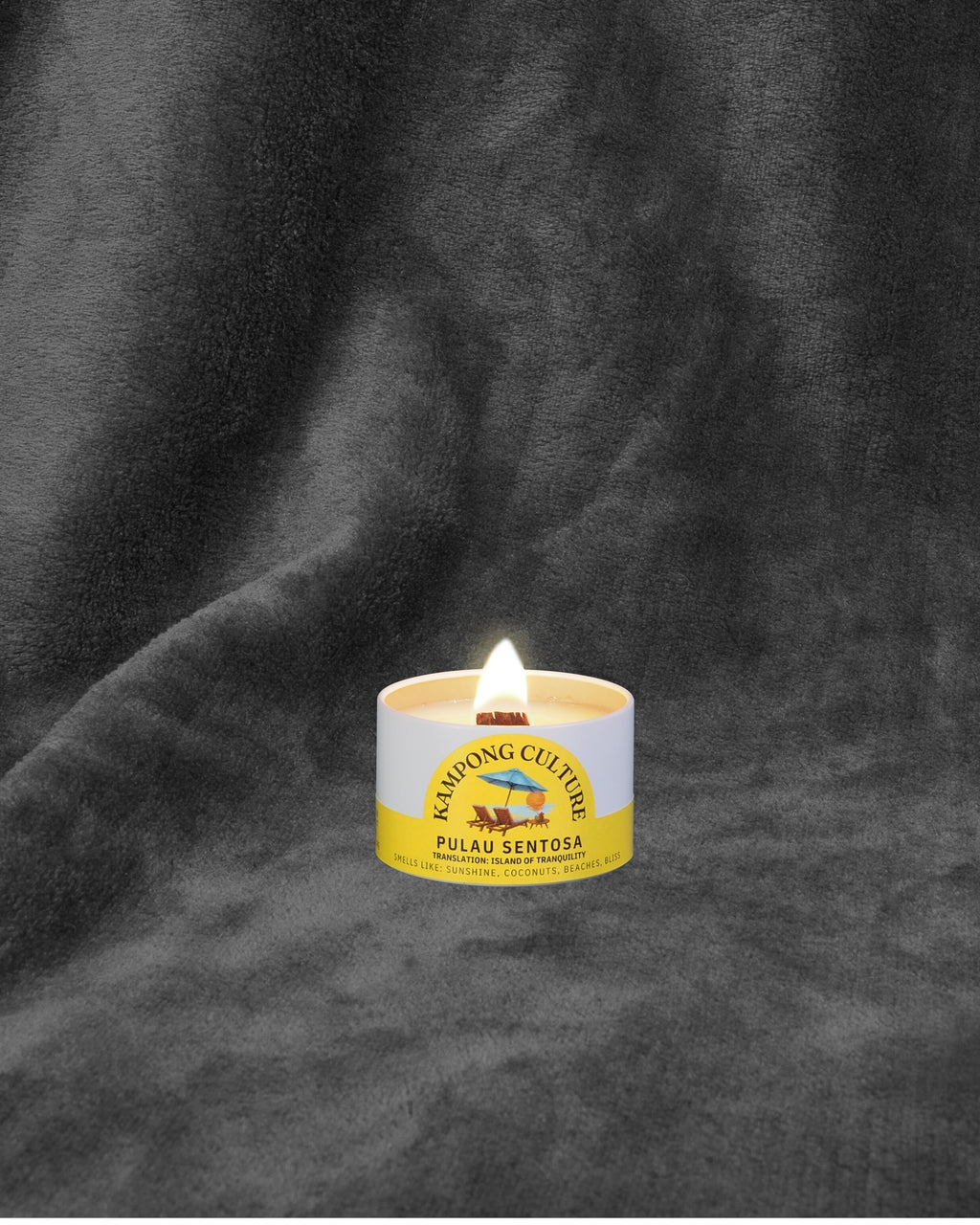 Pulau Sentosa - Candle Tin