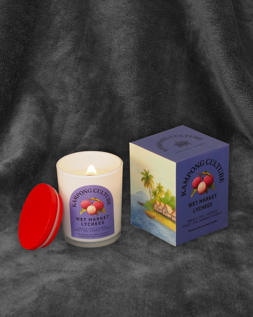 Wet Market Lychees - Candle Jar