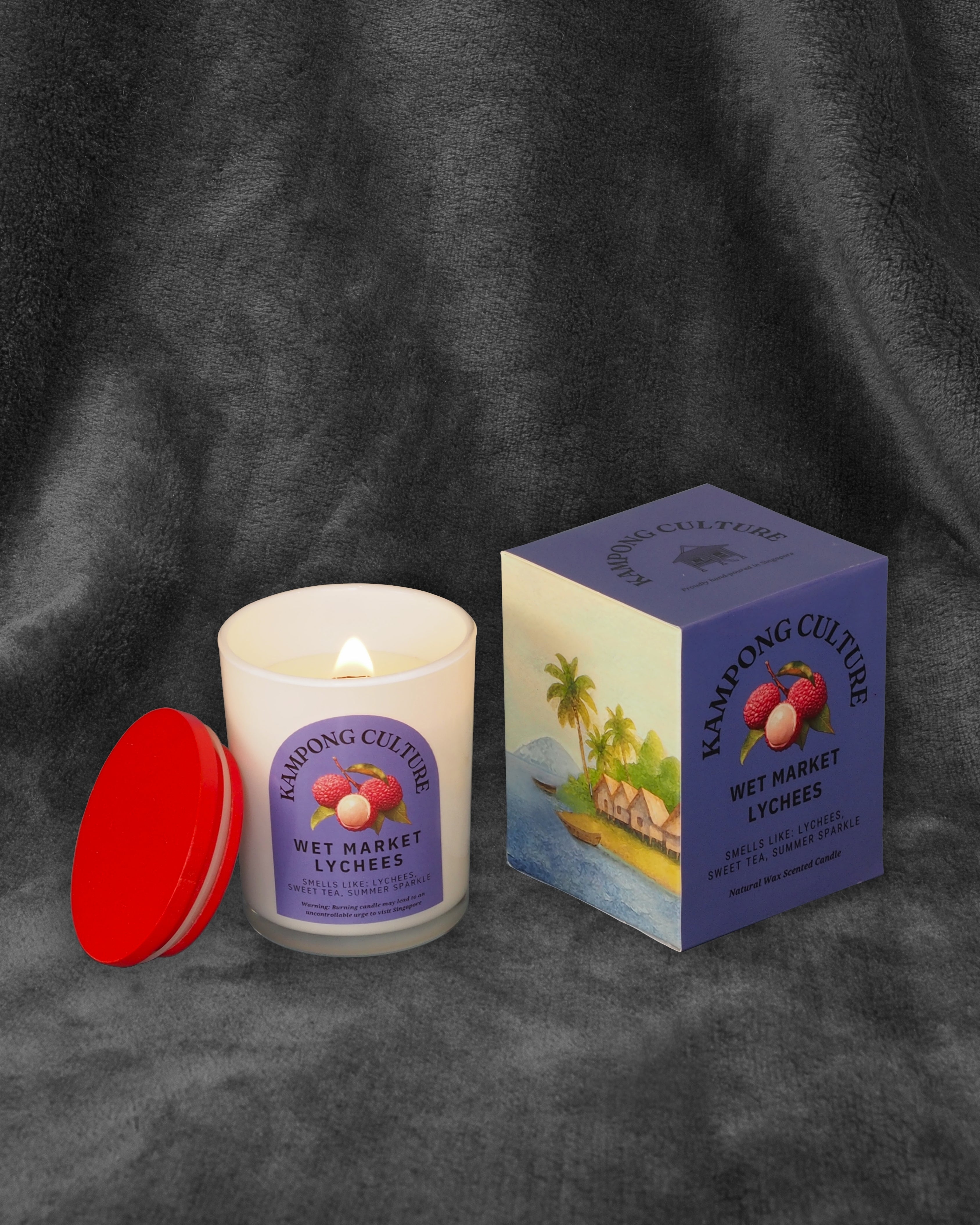 Wet Market Lychees - Candle Jar